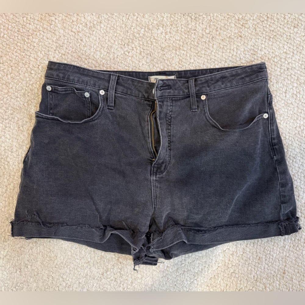 Madewell Curvy High Rise Denim Shorts